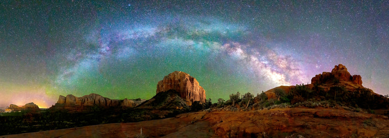 Sedona Milky Way Rainbow