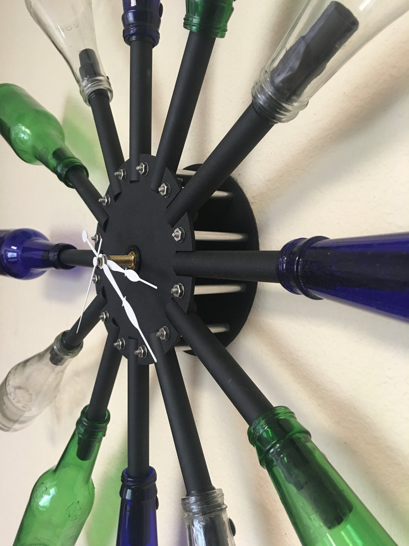 3 foot diameter round beer bottle clock